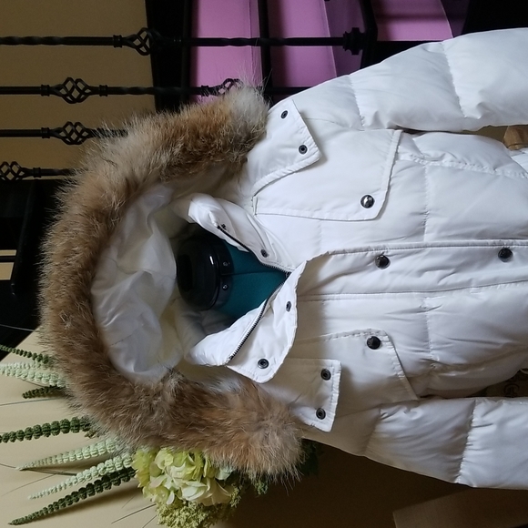 New Andrew Marc Hooded Puffer Jacket - SZ M - Picture 2 of 13